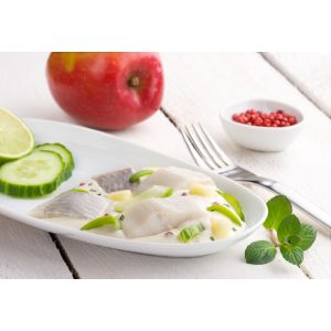 Heringshappen in Minze-Limettencreme, 250g