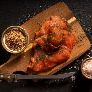 Nordischer Graved-Lachs in Scheiben, 500g