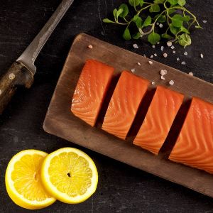 Räucherlachs, Loin, Rückenfilet, 400g