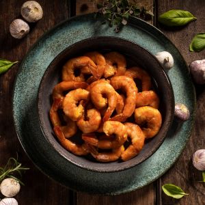 Rauch-Garnele mit Knoblauch, 250g