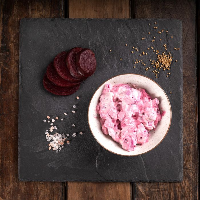 Delikatess - Heringssalat, rot, 250g