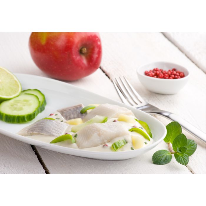Heringshappen in Minze-Limettencreme, 250g